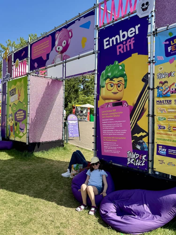 Chill Out Zone auf dem Lego Festival
