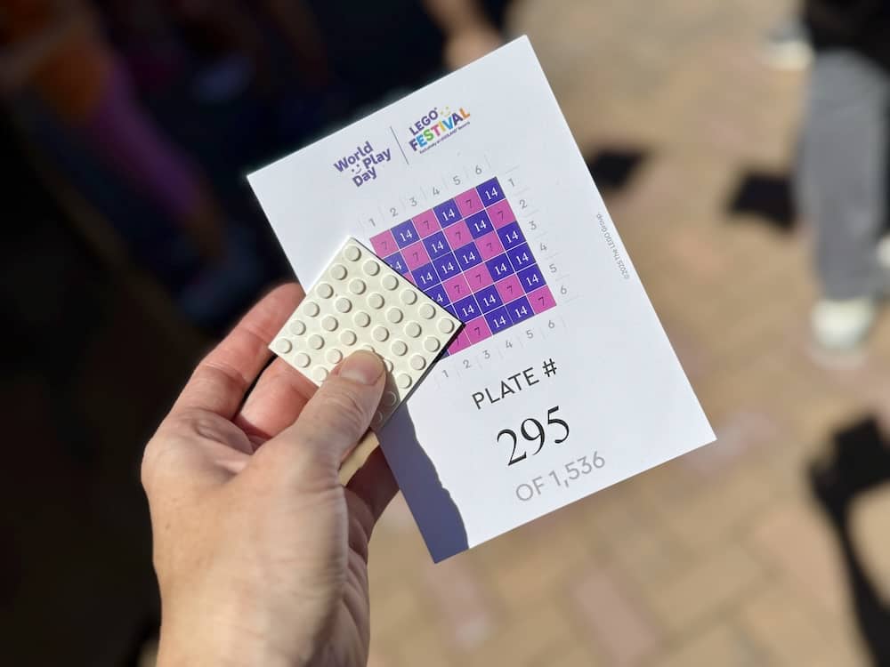 Kreatives auf dem Lego Festival für Kinder