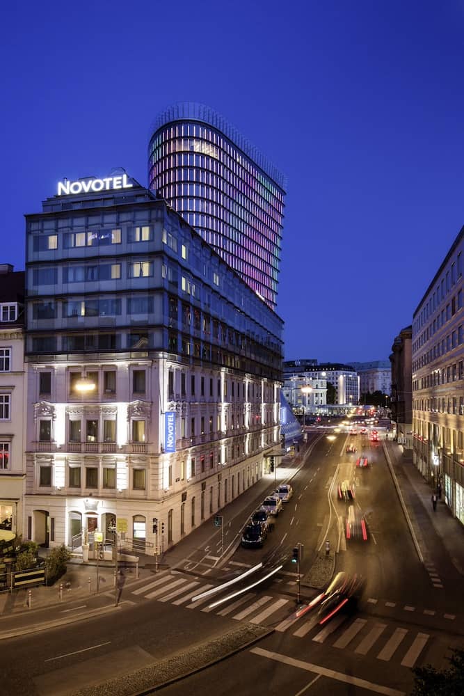 Zentrale Lage vom Novotel Wien City