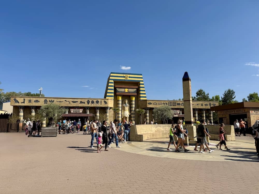 Themenwelt Land der Pharaonen im Legoland Günzburg