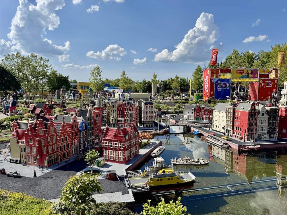 Themenwelt Miniland im Legoland Deutschland Resort