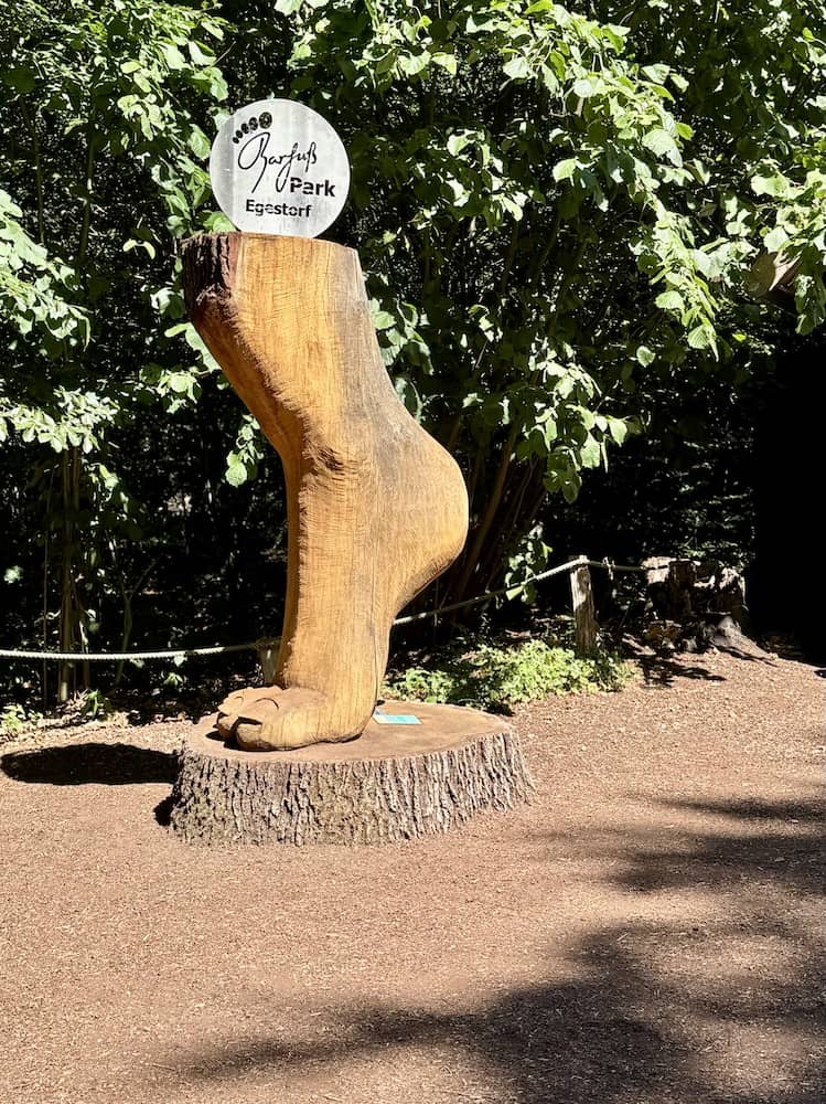 Barfusspfad Egestorf in der Lüneburger Heide