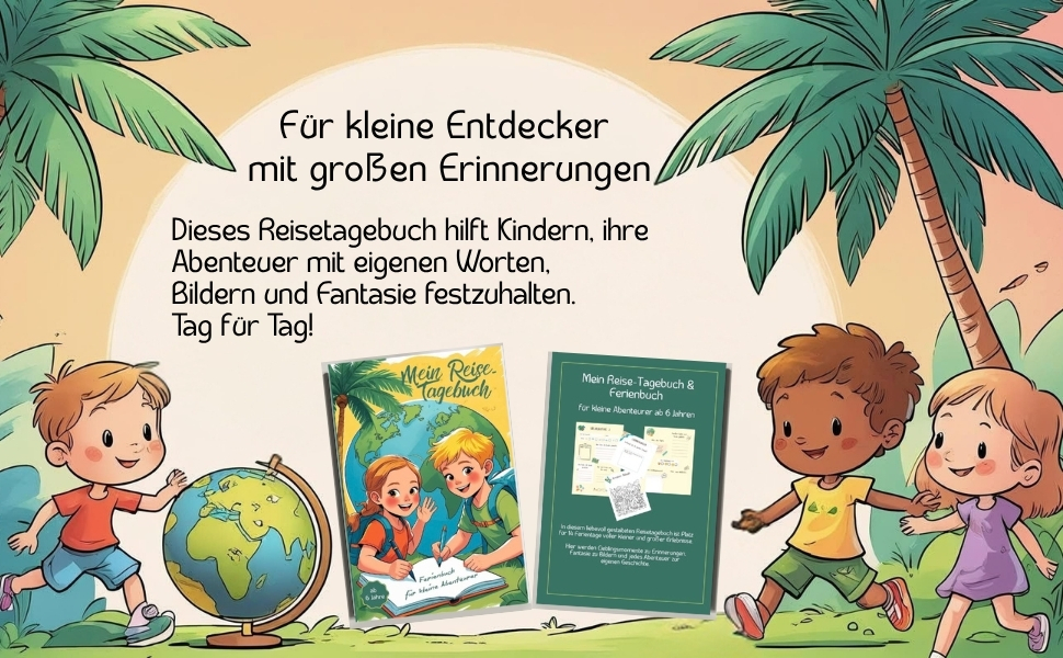Reisetagebuch für Kinder