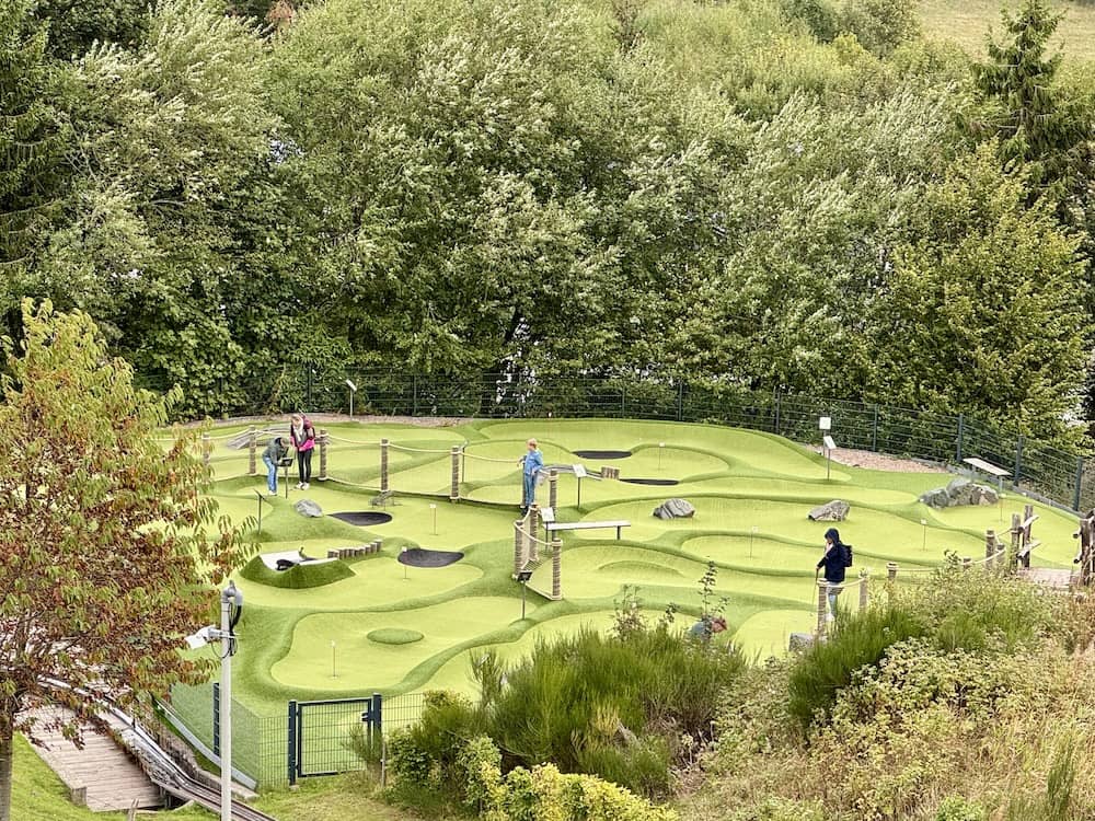 Adventure-Minigolf am Erlebnisberg Kappe in Winterberg
