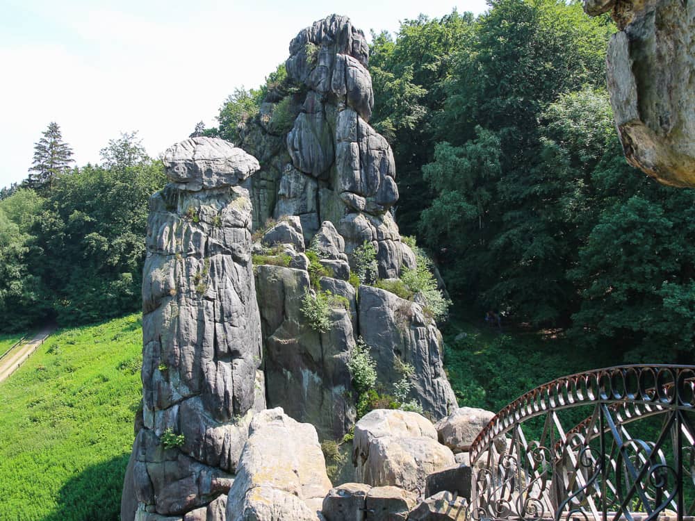 Externsteine eine Teutoburger Wald Sehenswürdigkeit