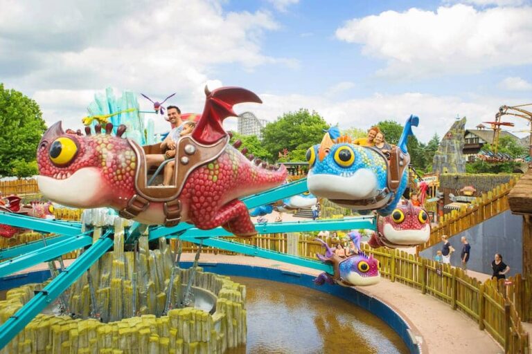 Die besten Freizeitparks in Norddeutschland wie der Heide Park