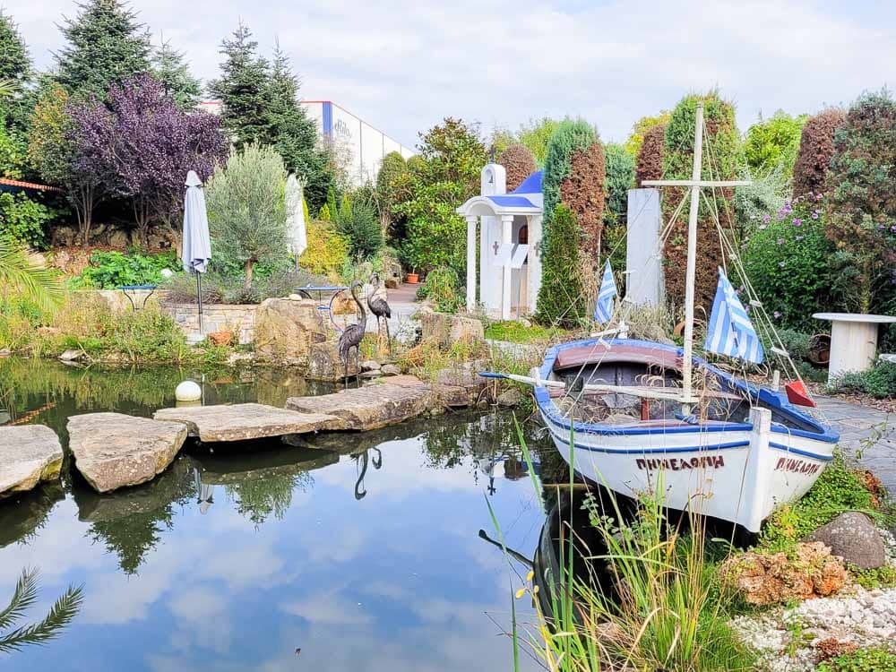 Garten in Rila als Ausflugsziel im Teutoburger Wald mit Kindern