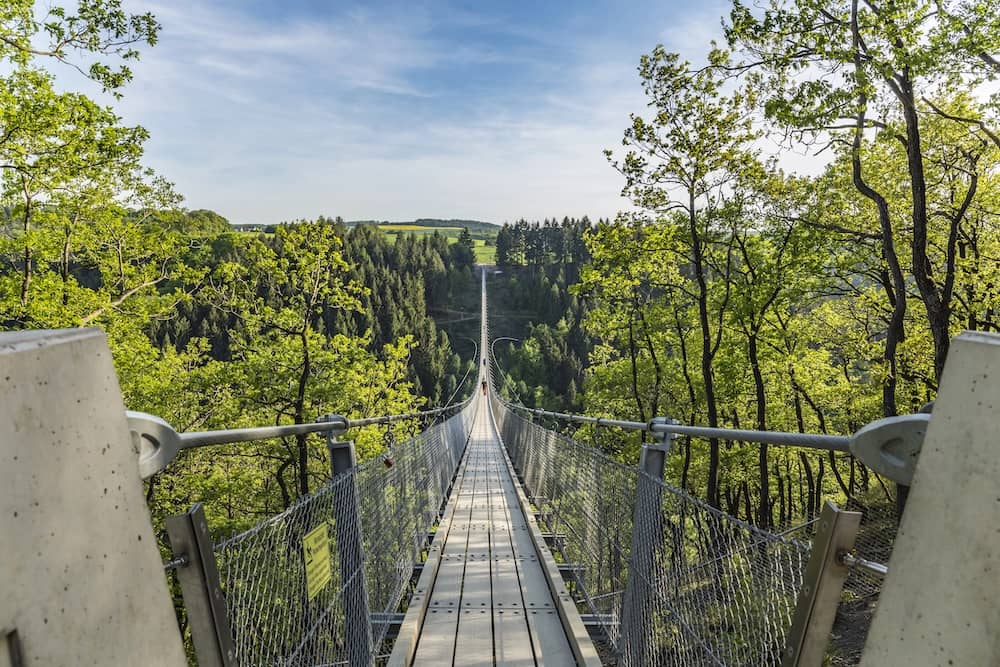 Ausflug zur Geierlay Hängeseilbrücke in RLP mit Kindern