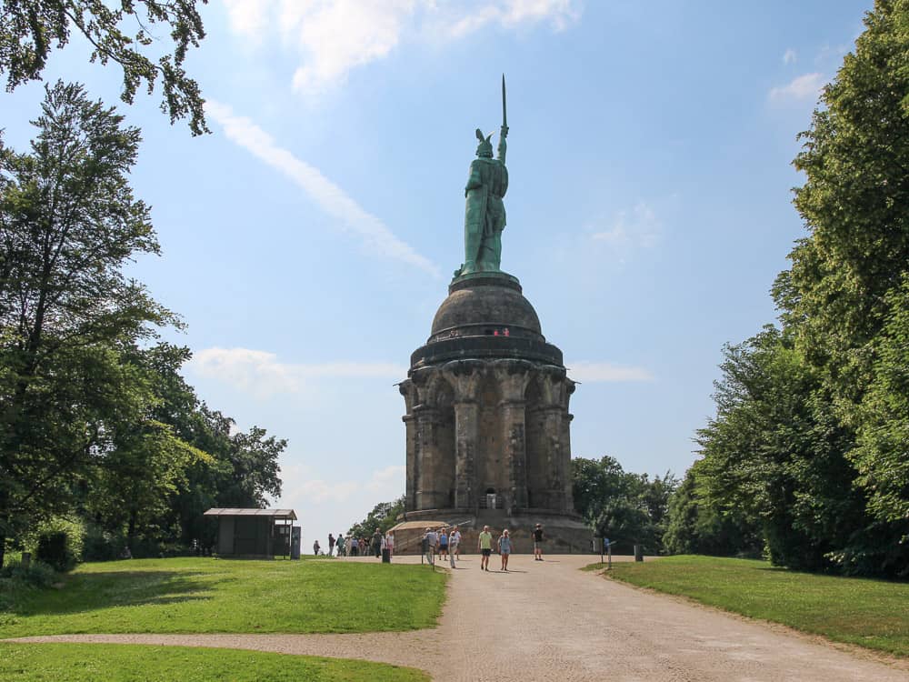 Hermannsdenkmal eine Teutoburger Wald Sehenswürdigkeit