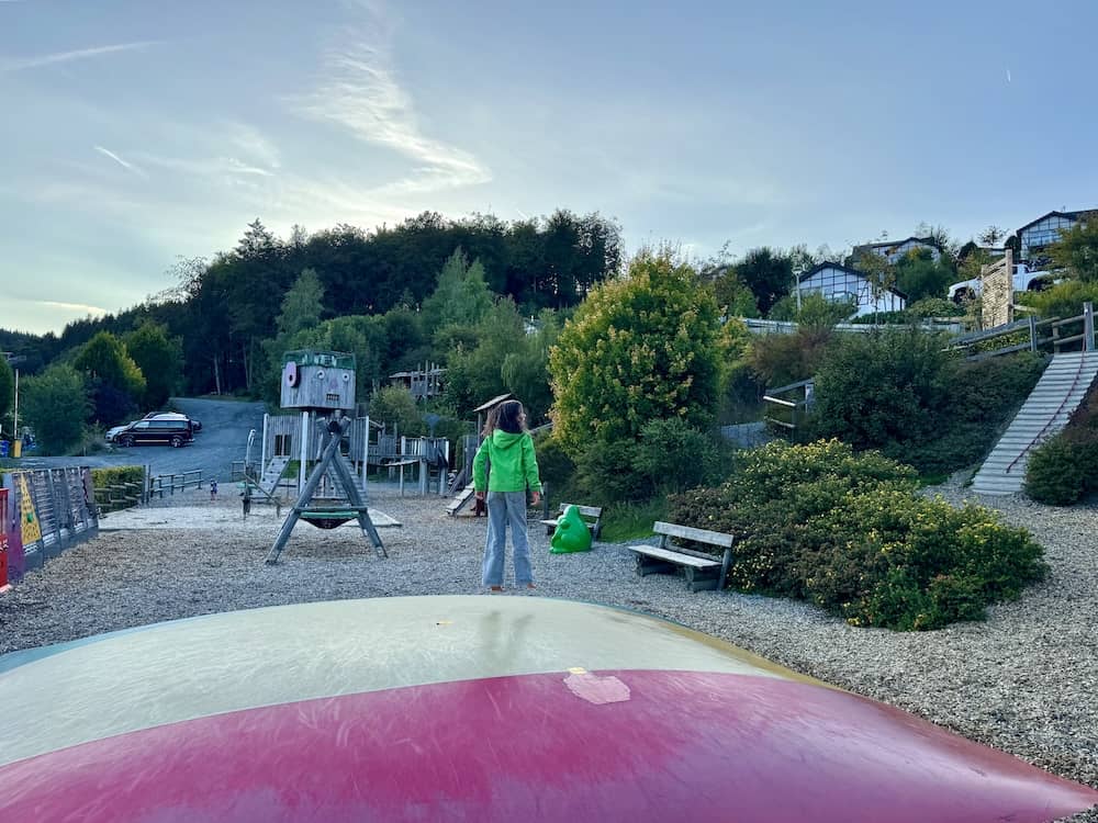 Spielplatz im Landal Winterberg ein Ferienpark im Sauerland