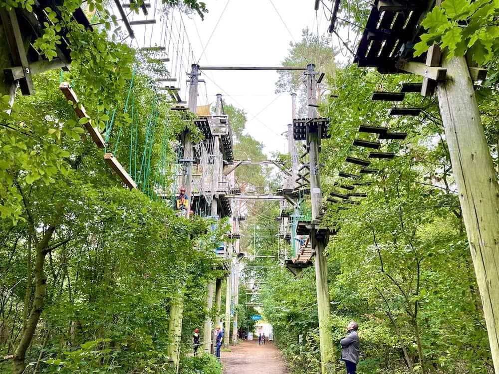 Kletterpark Rietberg im Teutoburger Wald mit Kindern