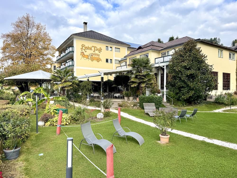 Familienhotel Post mit grossem Garten