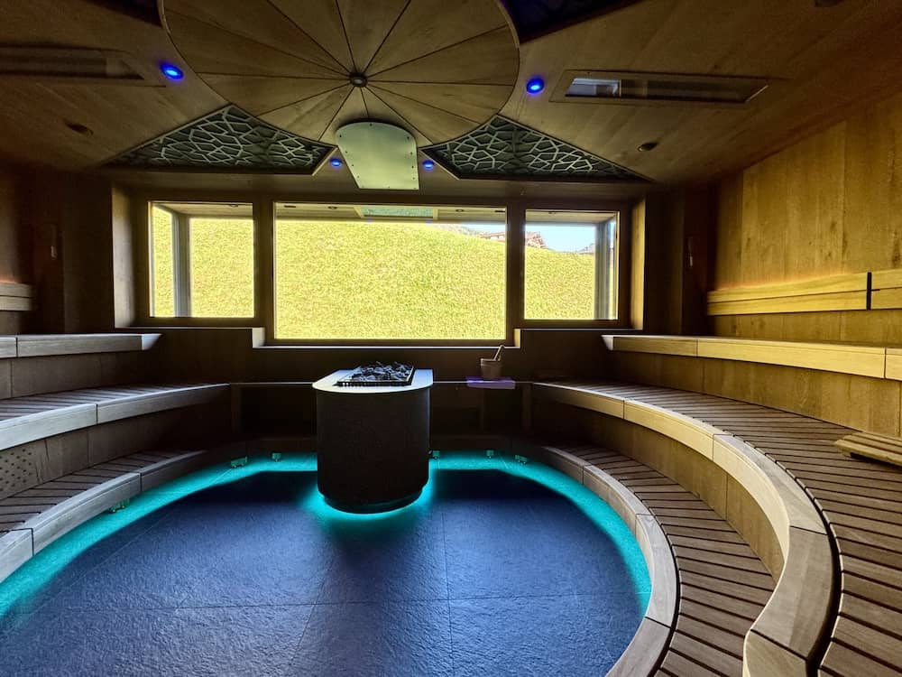 Panoramasauna im Tuxerhof in Österreich