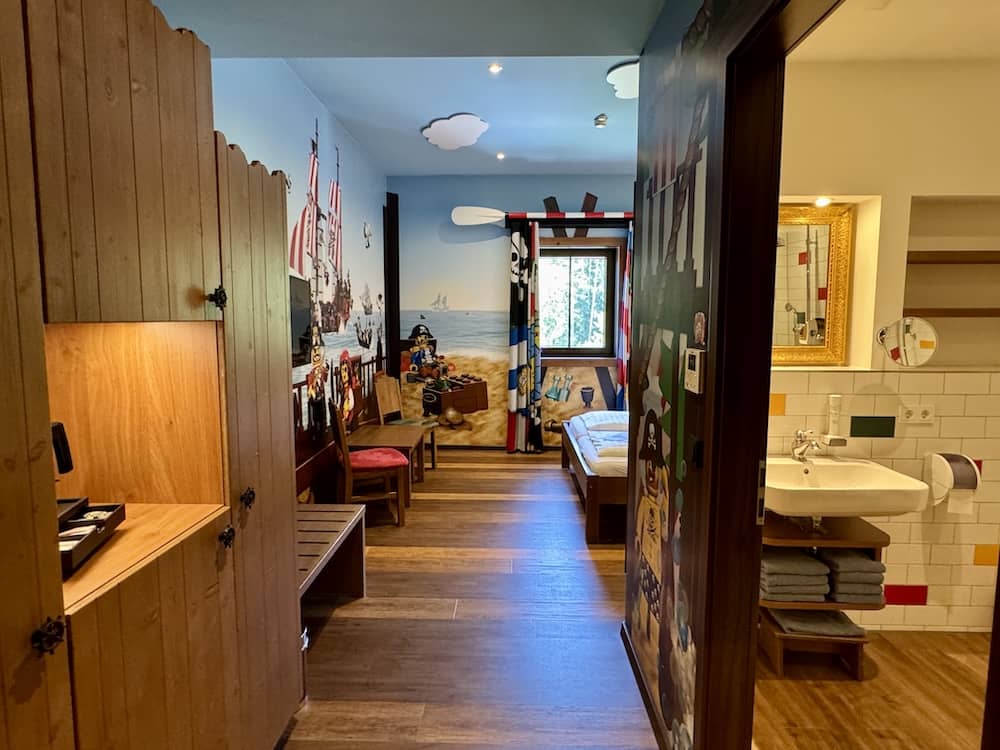 Piratenabenteuer im Themenhotel vom Legoland