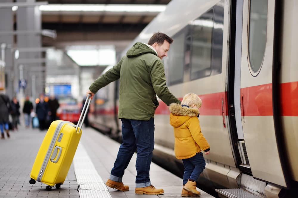 Sparen beim Bahnfahren mit Kindern