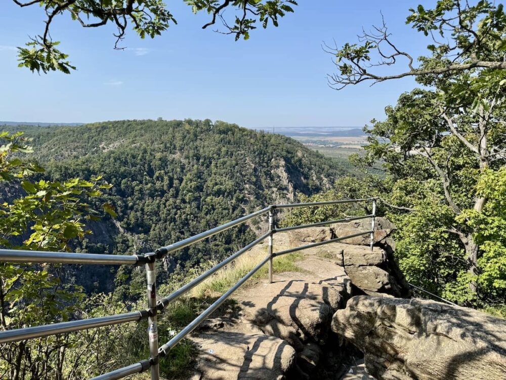 Aussichtspunkt am Hexentanzplatz Thale