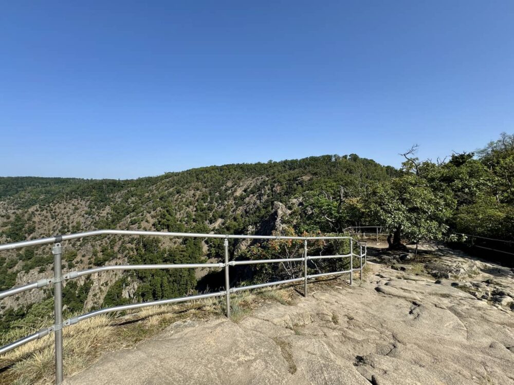 Aussichtspunkt auf der Rosstrappe eine Thale Sehenswürdigkeit