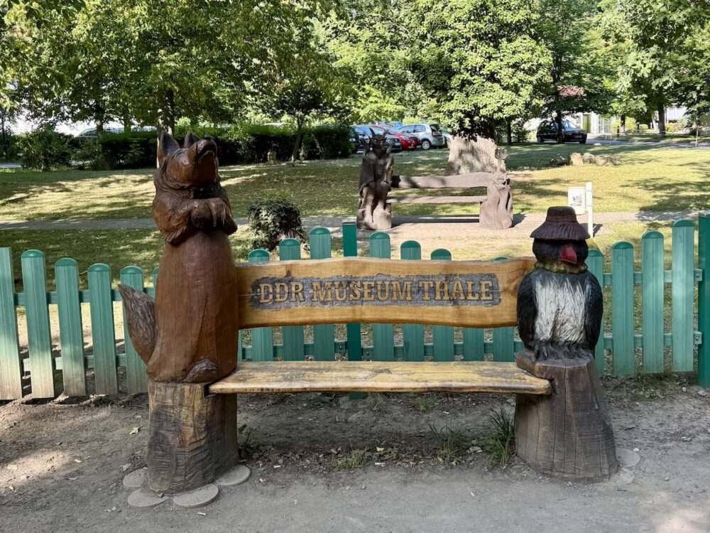 Werbung für das DDR-Museum Thale