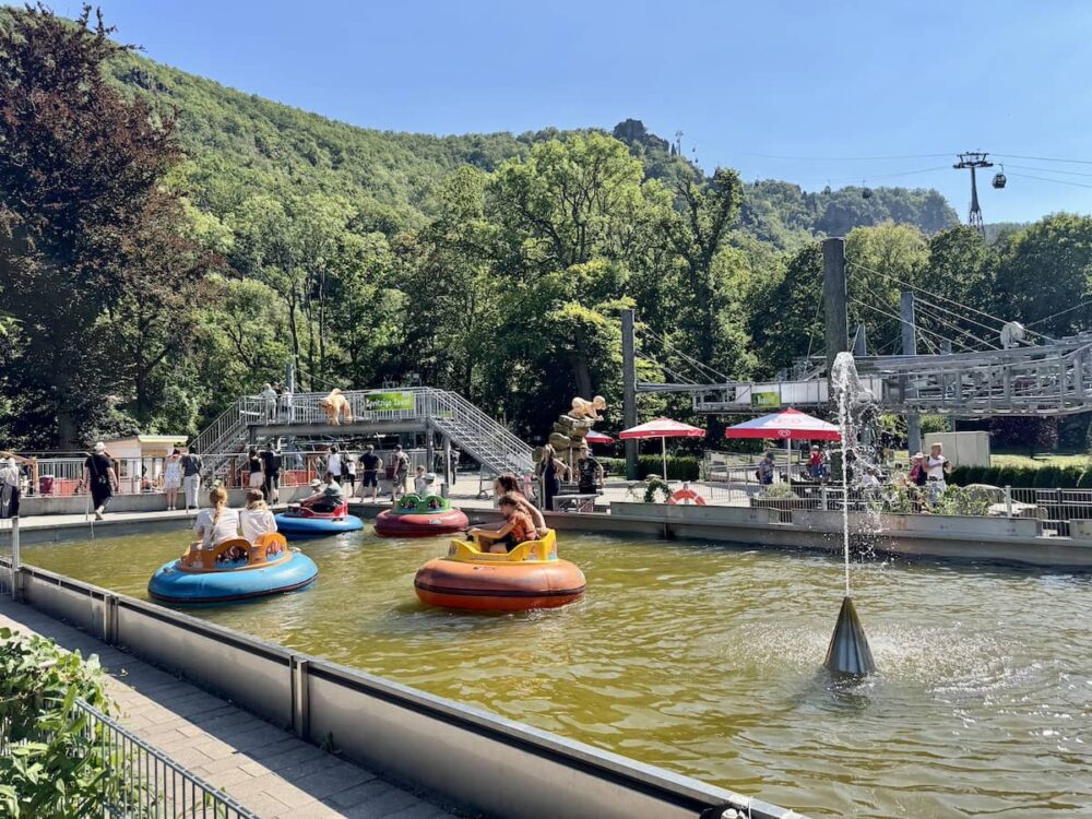 Funpark auf der Spaßinsel Thale mit Kindern
