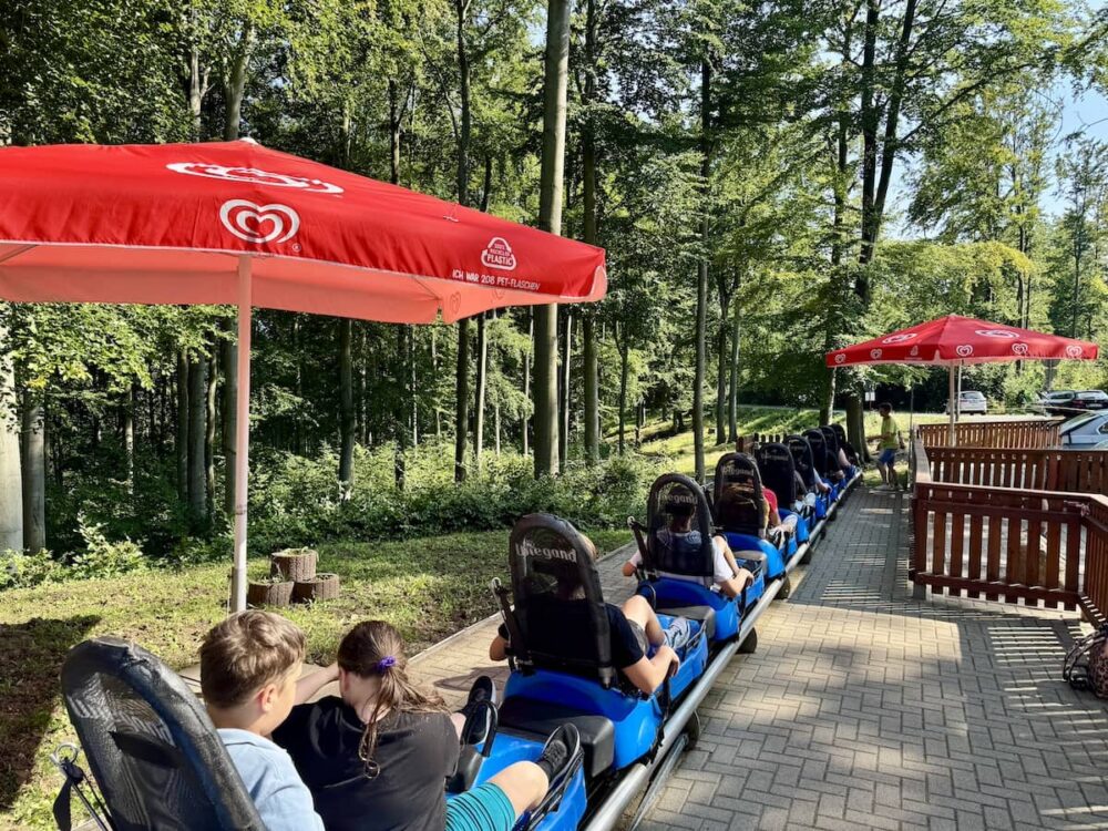 Ausflug zum Harzbob Thale mit Kindern