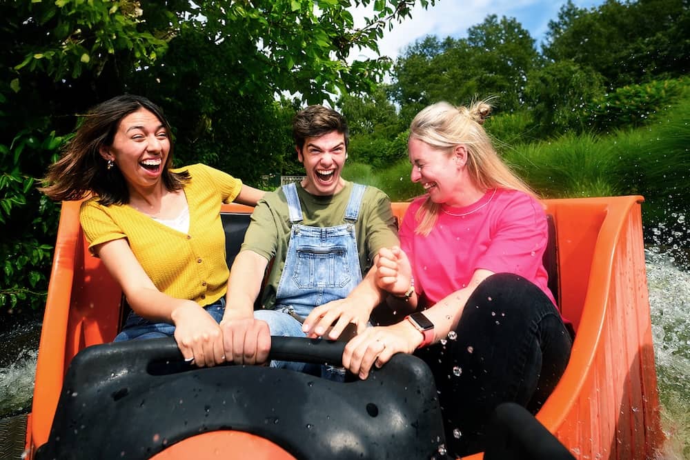 Der niederländische Erlebnispark Walibi mit El Rio Grande