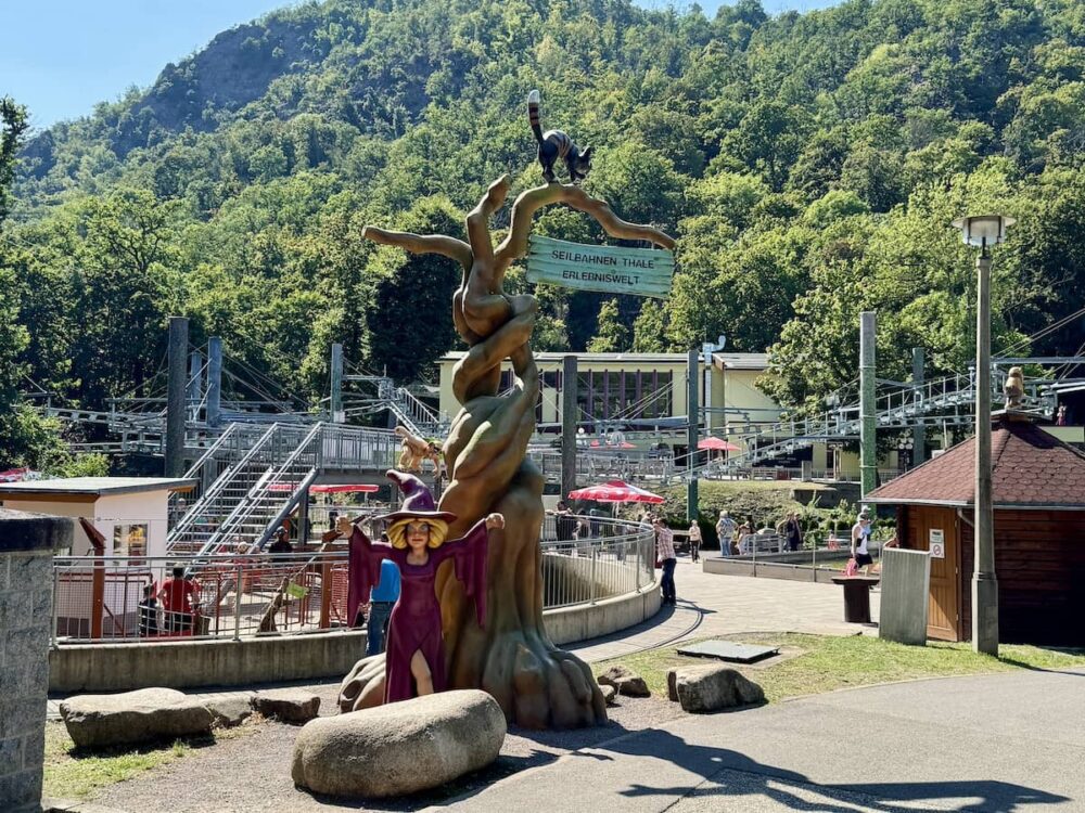 Eingang Seilbahnen Thale Erlebniswelt am Funpark