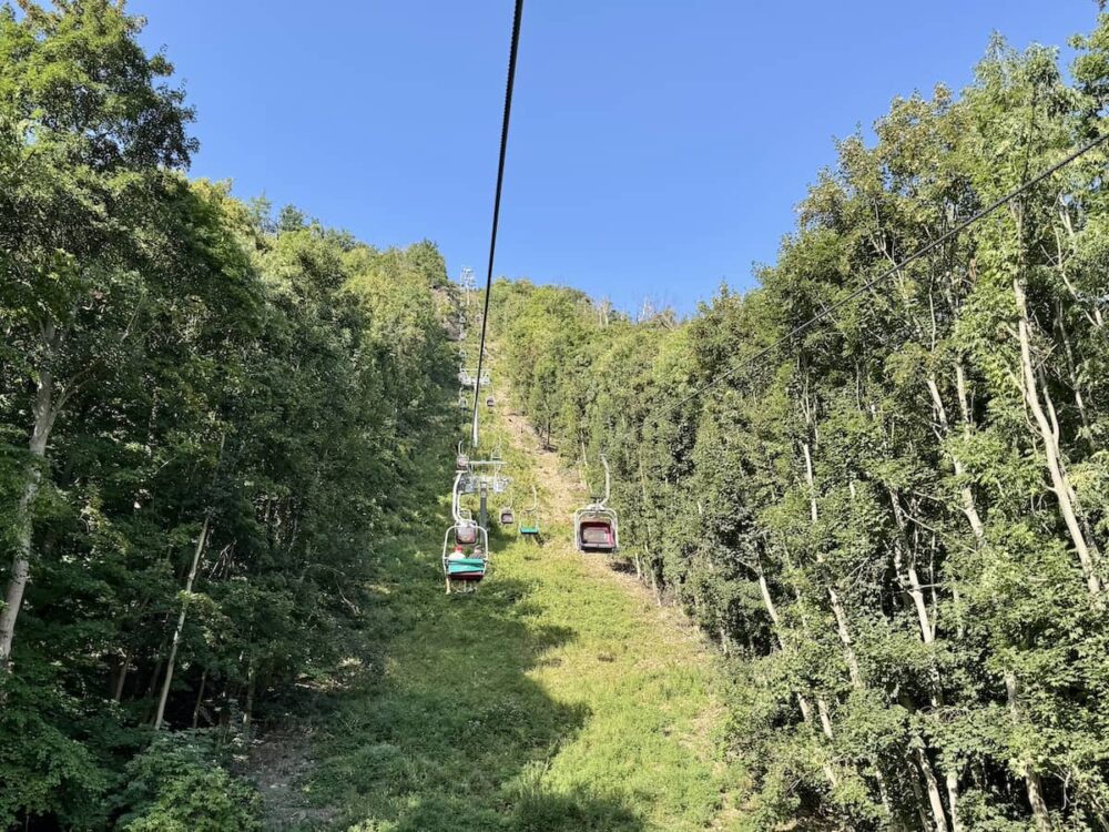 Sessellift zur Rosstrappe in Thale im Harz