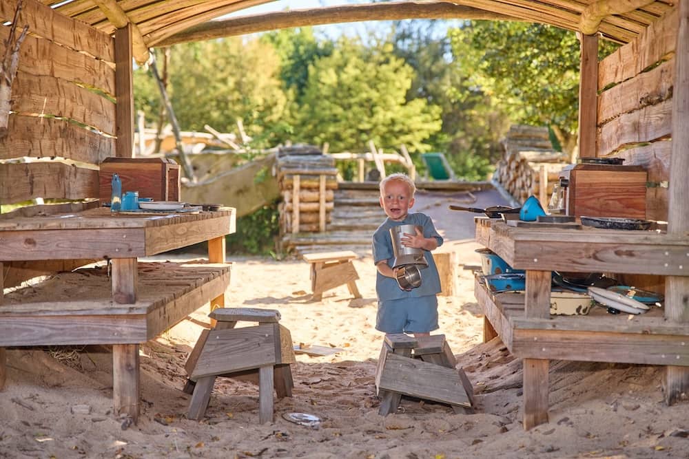 Spielplatz im WOW Park Billund ein Freizeitpark in Dänemark