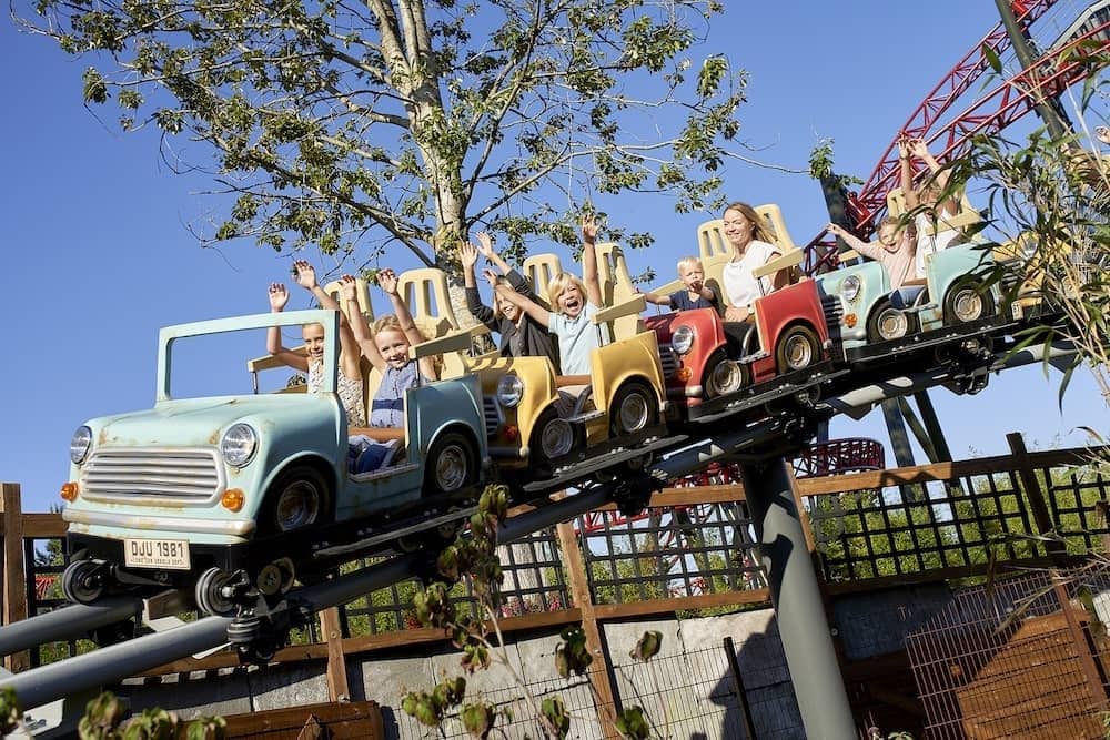 Jungle Rally in Djurs Sommerland ein dänischer Freizeitparks