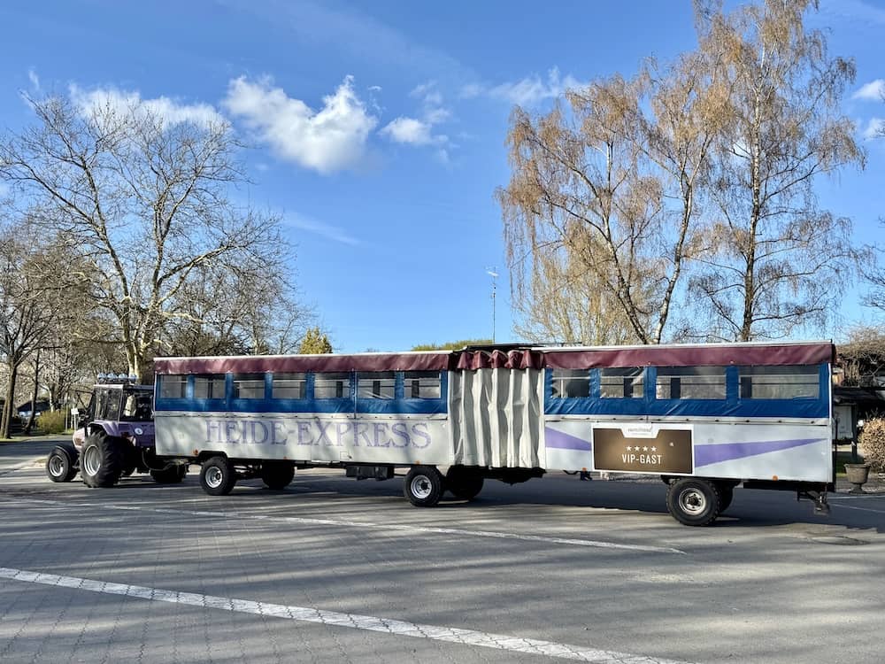 Ausflug mit dem Heide-Express im Eurostrand Resort Lüneburger Heide