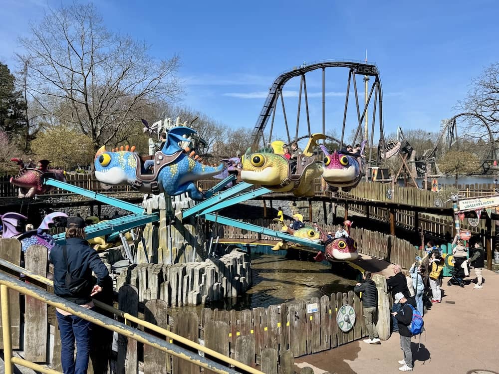 Fahrgeschäft im Heide Park Freizeitpark