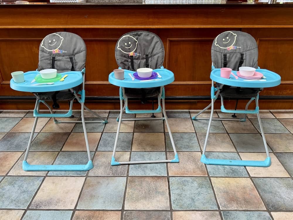 Ausstattung für Kinder im Eurostrand Resort Restaurant