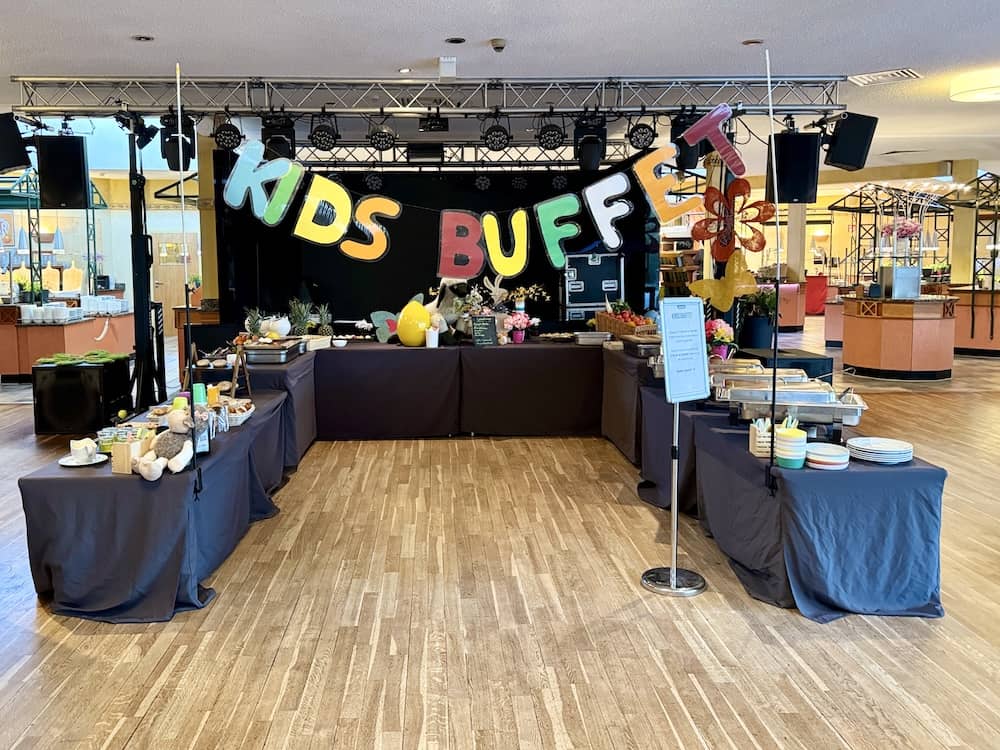 Kinderbuffet im Eurostrand Resort Lüneburger Heide während dem Familienspass