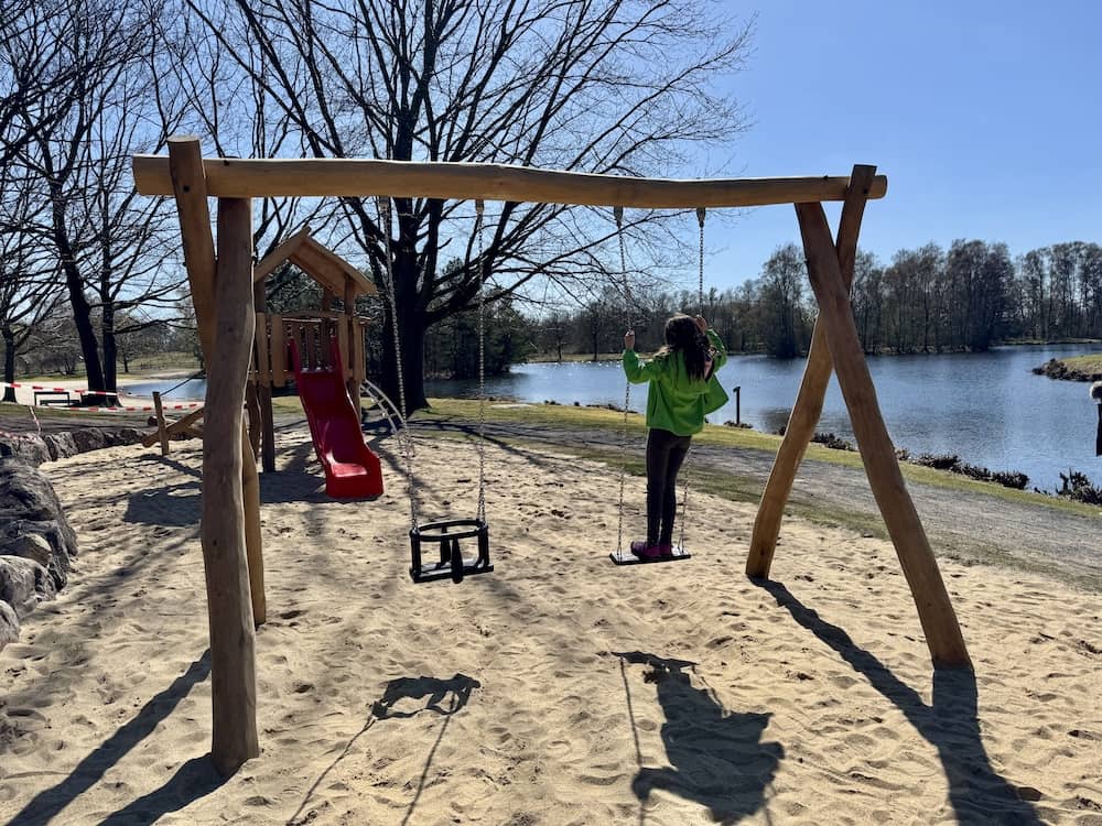 Kleiner Spielplatz im Eurostrand Resort Lüneburger Heide