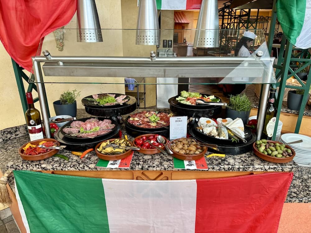 Themenbuffet im Eurostrand Resort