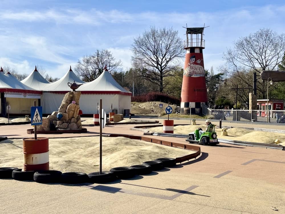 Wüstenflitzer eine Heide Park Attraktion