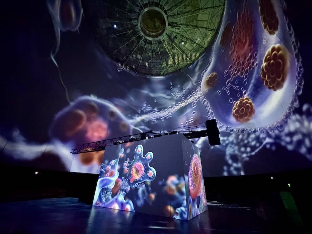 Immersive Ausstellung in Deutschland im Visodrom Wuppertal
