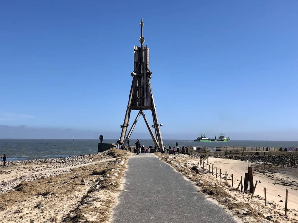 Die Kugelbacke in Cuxhaven ist eine der Nordsee-Sehenswürdigkeiten