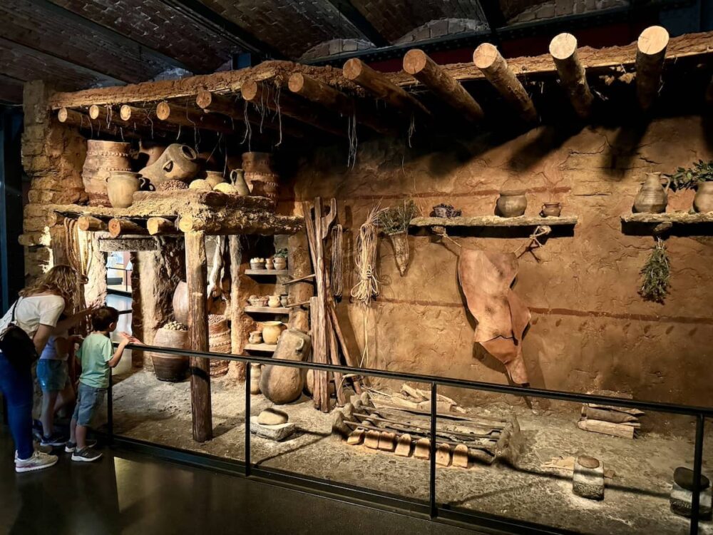 Besuch im Museu d’Història de Catalunya in Barcelona bei Regen