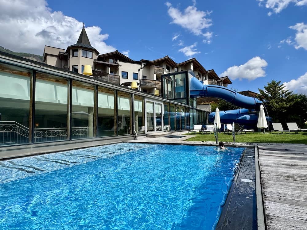Aussenpool im Sporthotel Sillian