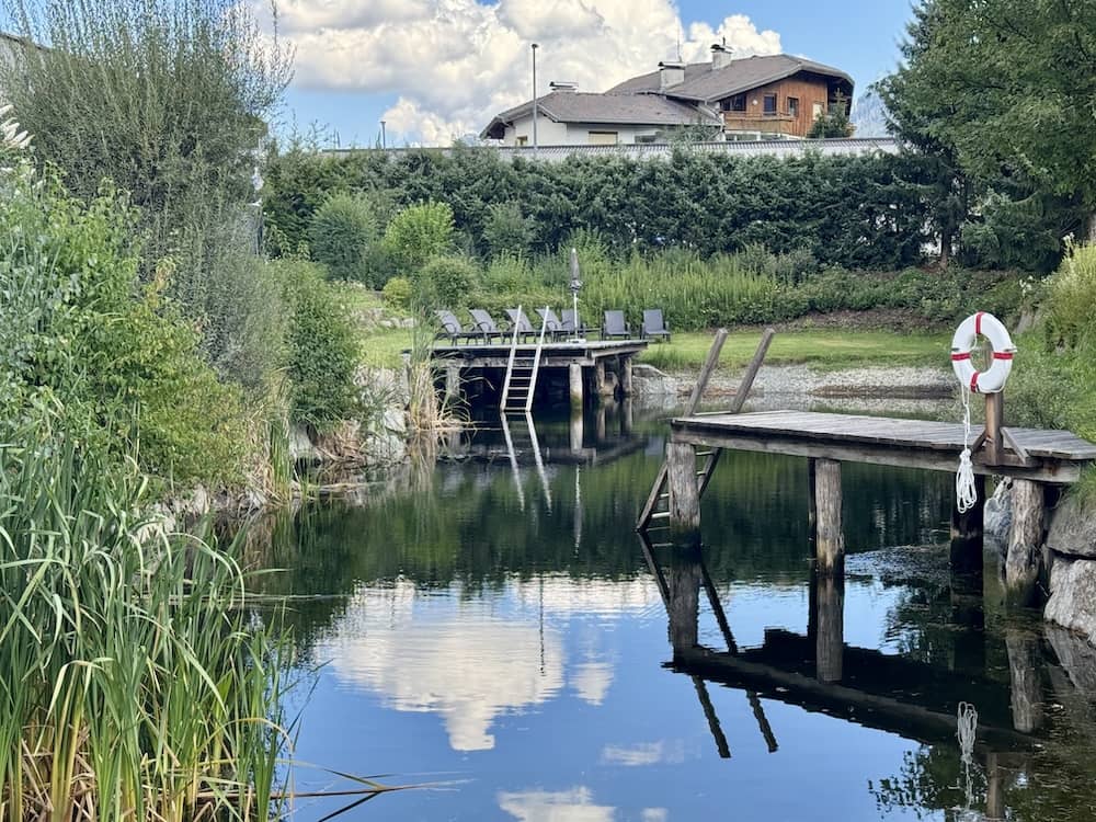 Badeteich im Sporthotel Sillian