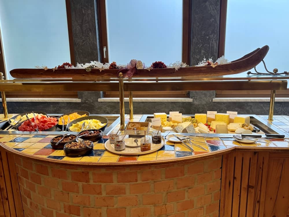 Frühstücksbuffet im Sporthotel Sillian