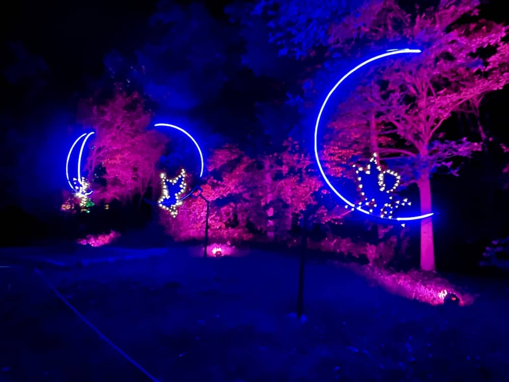 Parkleuchten in Hamm als Herbstausflug mit Kindern
