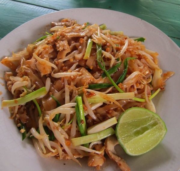 Thai Gericht Pad Thai - Gebratene Nudeln